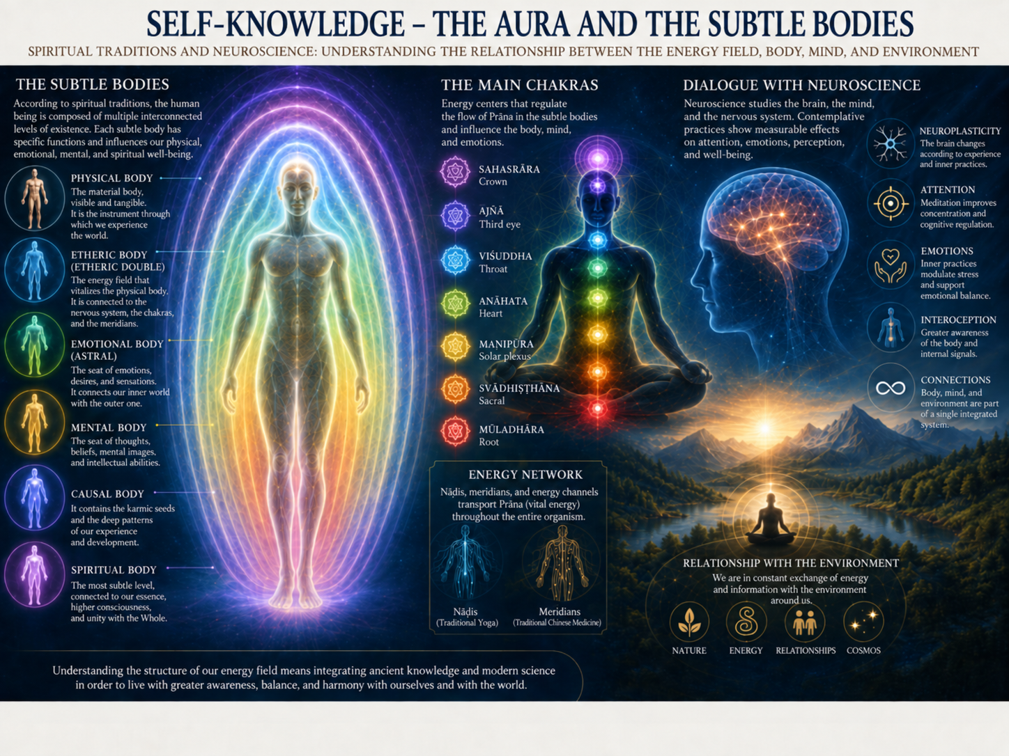 Self-Knowledge -The Aura and The Subtle Bodies